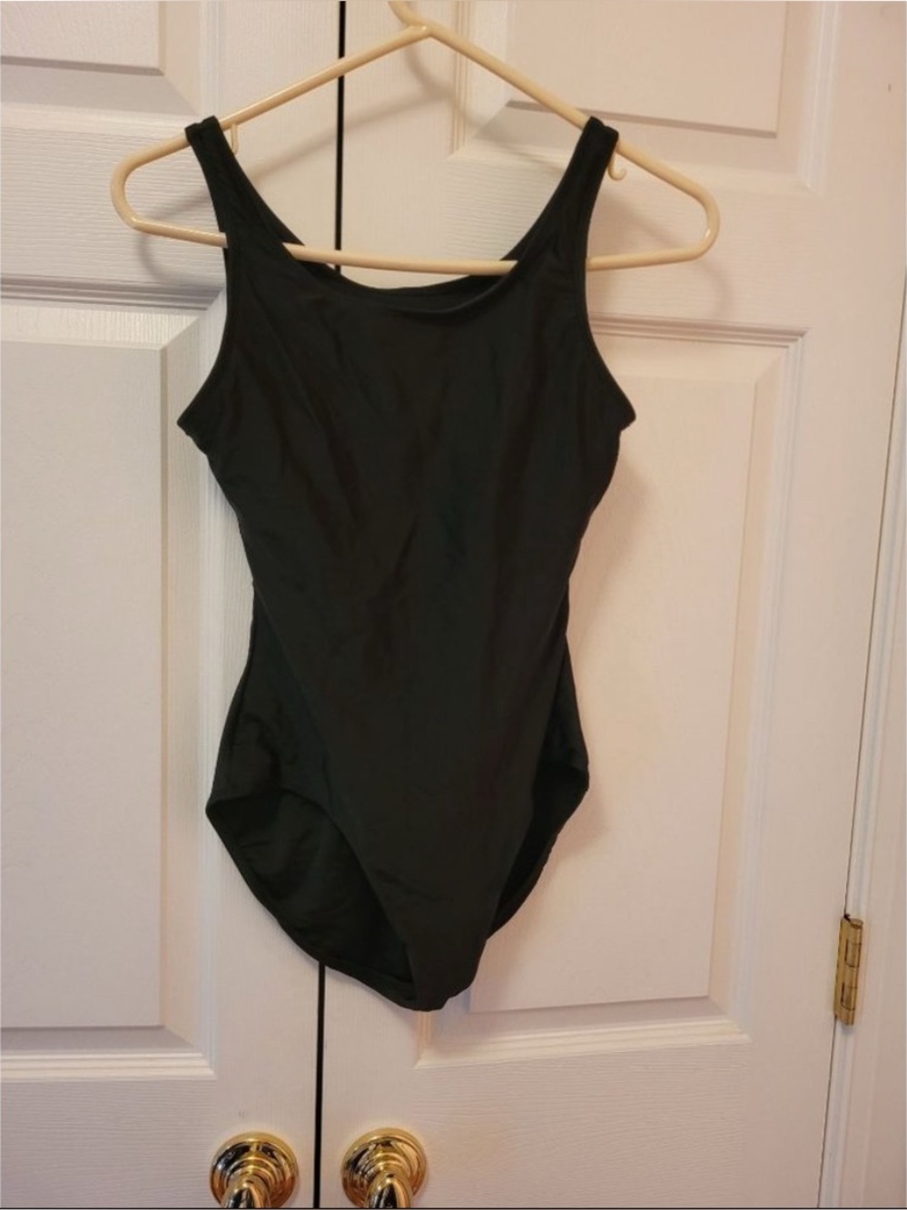 Women's Theatricals Solid Basic Black Dance Leotard Size M